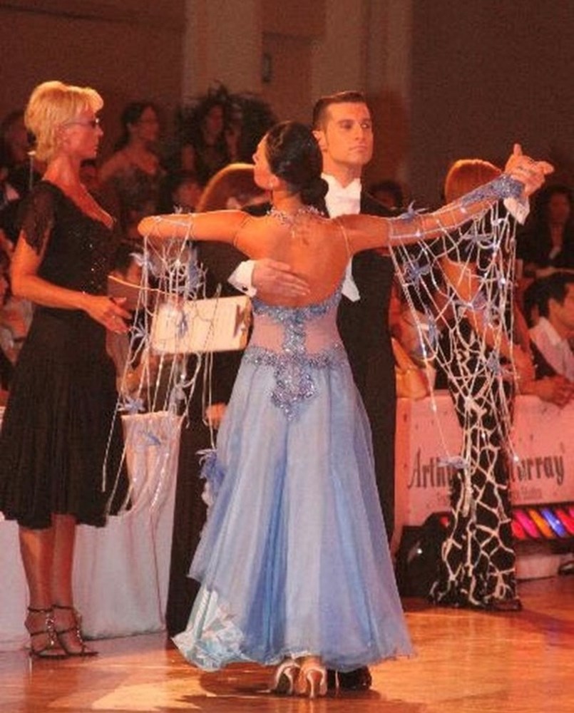 Patrizia Miletić vrhunska plesačica, koreograf i plesni sudac s partnerom Eliom Bašanom s kojim vodi plesnu školu Dansel